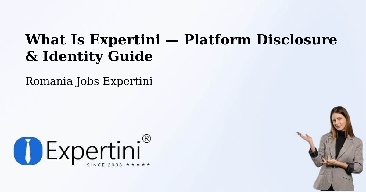 What Is Expertini — Platform Disclosure & Identity Guide – Herepea